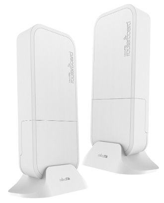 Set Access Point Wierless Wire, Mikrotik, RBwAPG-60adkit, 60Ghz, Point to Point