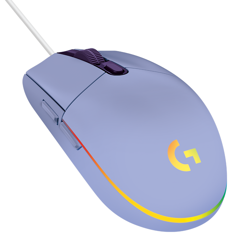 Mouse gaming Logitech G102 Lightsync, Lilac 4 Mouse gaming Logitech G102 Lightsync, Lilac - imagine 4