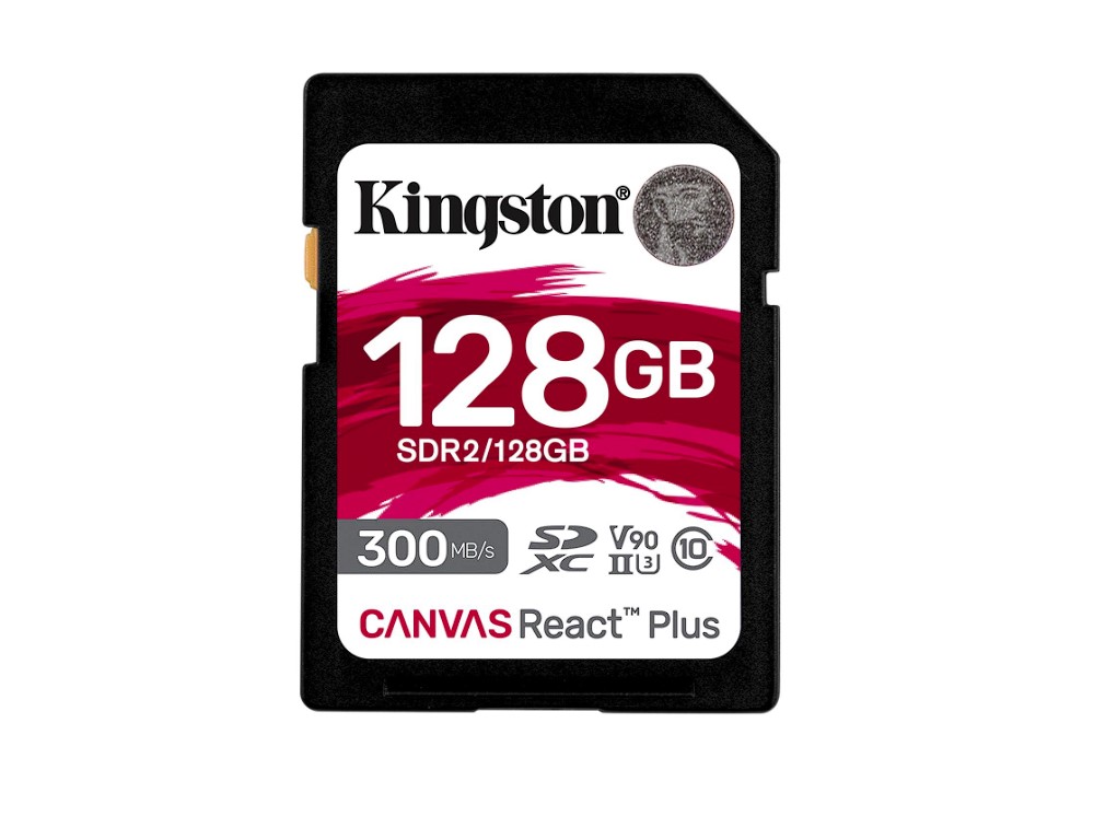 Card de memorie, Kingston, 128 GB, Clasa 10, UHS-II U3, Multicolor