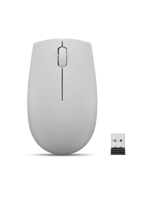 Mouse wireless Lenovo 300, Arctic Grey
