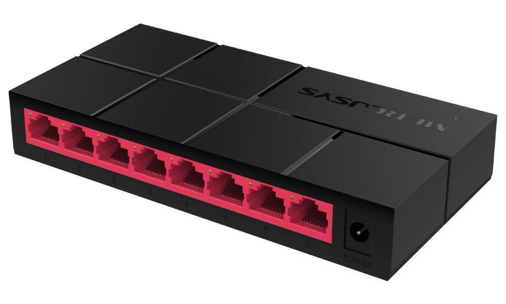 Switch Mercusys MS108G 8 Ports 10/100/1000 Mbps 4 Switch Mercusys MS108G 8 Ports 10/100/1000 Mbps - imagine 4