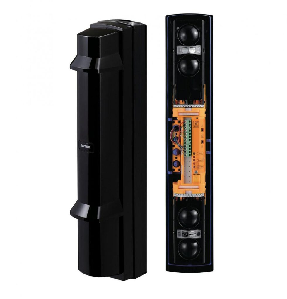 Bariera de protectie perimetrala Optex SL-350QDP(C); Smart Line Quad Beam