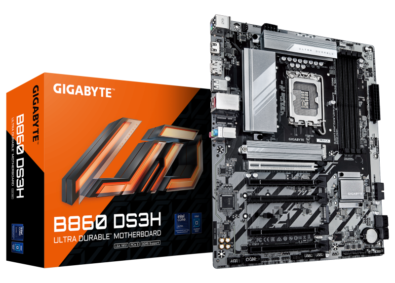 Placa de Baza GIGABYTE B860 DS3H, Socket LGA1851