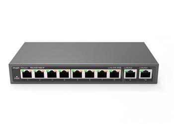Switch Ruijie Networks, 8 porturi, negru, 10x4x2cm