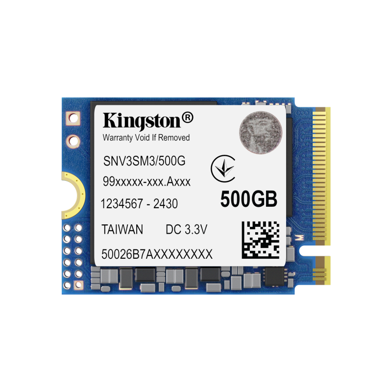 Solid State Drive (SSD) Kingston NV3, 500GB, PCIe 4.0 NVMe, M.2. 2230