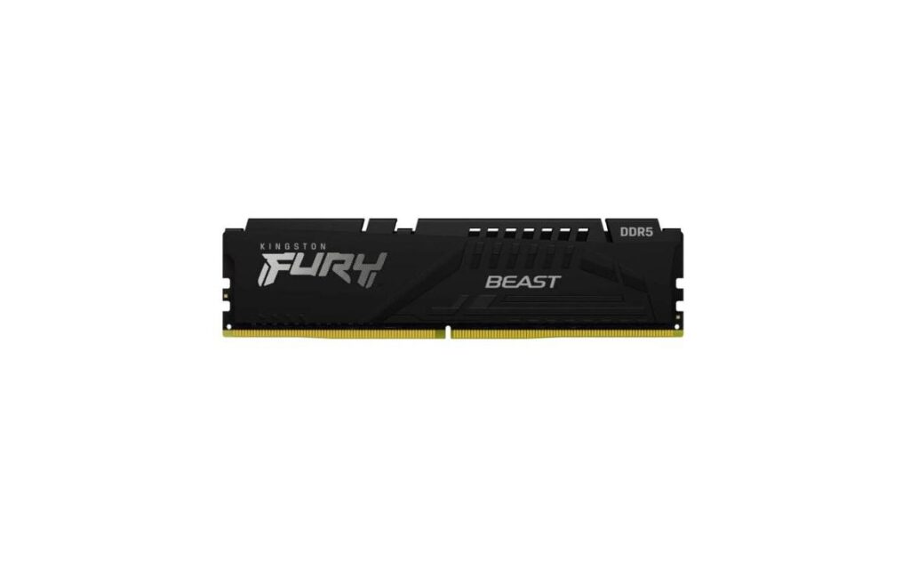Memorie Kingston FURY Beast Black 32GB DDR5, XMP, 5600MT/s, CL40