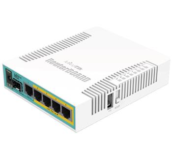 Router PoE Mikrotik RB960PGS hEX, alb