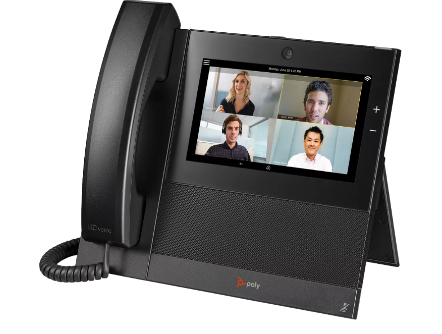 Telefon IP CCX 700, Poly, 24 linii, LCD, 17.8 cm, negru