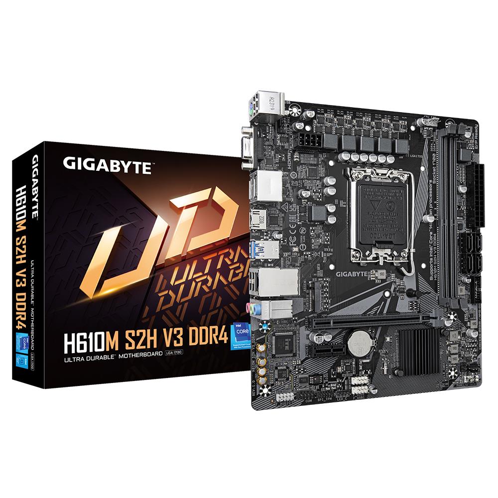 Placa de baza GIGABYTE H610M H DDR5, LGA1700, mATX, Negru 5 Placa de baza GIGABYTE H610M H DDR5, LGA1700, mATX, Negru - imagine 5