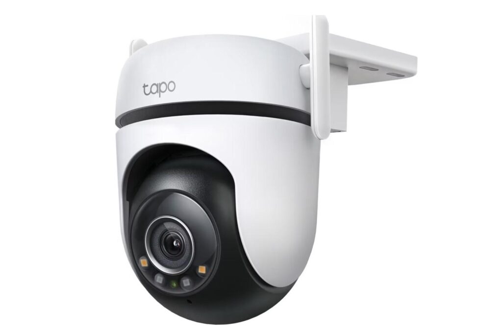 Camera de supraveghere Smart TP-Link Tapo C520WS Outdoor Pan/Tilt 360 grade, rezolutie 2K QHD, Wireless, Starlight Color Night Vision, IP66, Two-Way Audio, Detectarea persoanelor, animalelor de casa si a masinilor, Alarma sonora