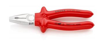 Cleste Combinat cu Suprafata Cromata si Manere cu Manson Monocomponent Vde 1000 V in Adancime, L 200 Mm, Taiere O 3.8 / 2.5 / 13 Mm / 16 Mm2