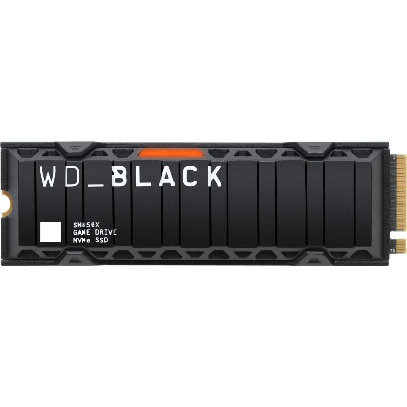 Solid State Drive (SSD) Western Digital Black SN850X, NVMe™ M.2, 1TB, With Heatsink