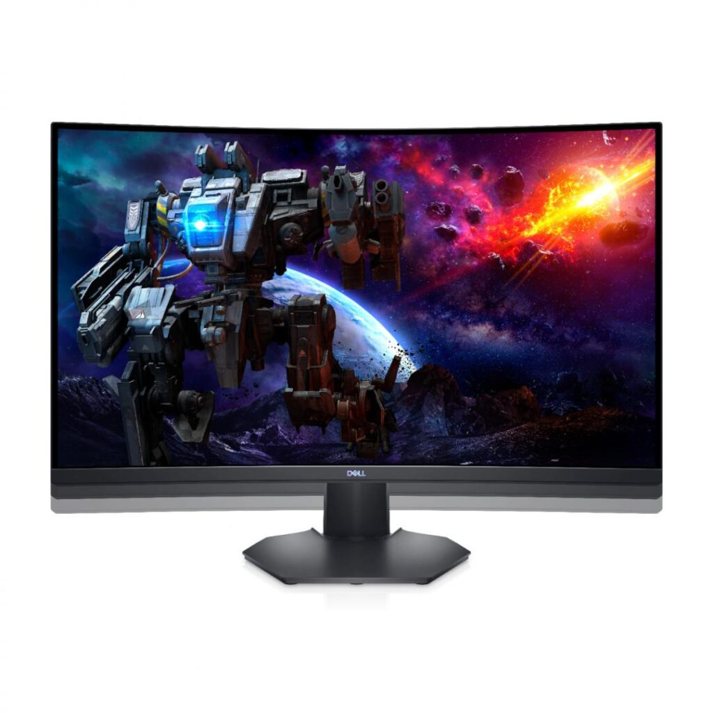 Monitor Gaming Curbat LED VA Dell S3222DGM 31.5″, QHD (2560×1440), 165Hz, 1ms MPRT, AMD FreeSync™ Premium, 1800R, 2x HDMI, DisplayPort, Pivot, VESA, negru