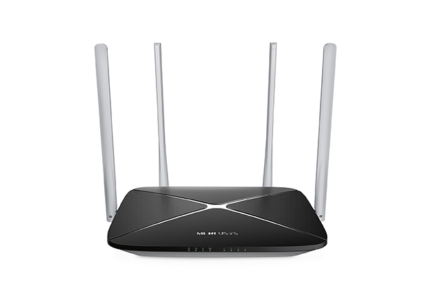 Router wireless Wi-Fi, Mercusys AC12 AC1200, Dual-Band, Negru 2 Router wireless Wi-Fi, Mercusys AC12 AC1200, Dual-Band, Negru - imagine 2