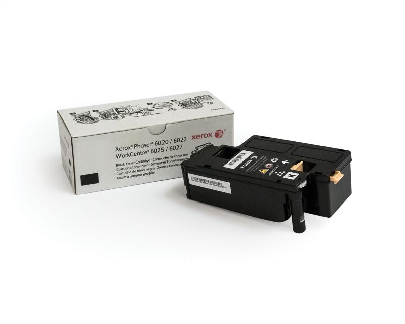 Toner XEROX pentru Phaser 6020&6022, WorkCentre 6025&6027, Black