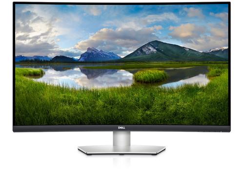 Monitor curbat LED VA Dell 31.5″, UHD 4K, Display Port, FreeSync, HDR, Pivot, Argintiu, S3221QSA