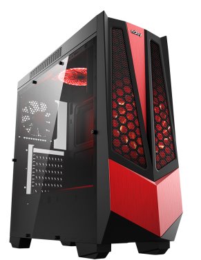 Carcasa nJoy Zion, fara sursa, Middle Tower, ATX