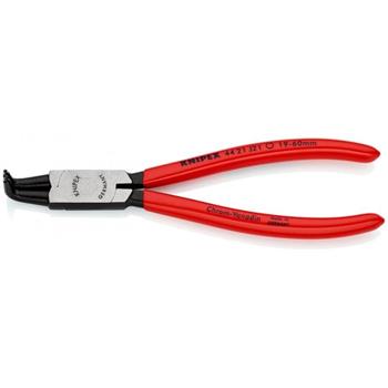 Cleste profesional de inchidere cu varfuri indoite pentru inele de siguranta Knipex 44 21 J21, 170 mm