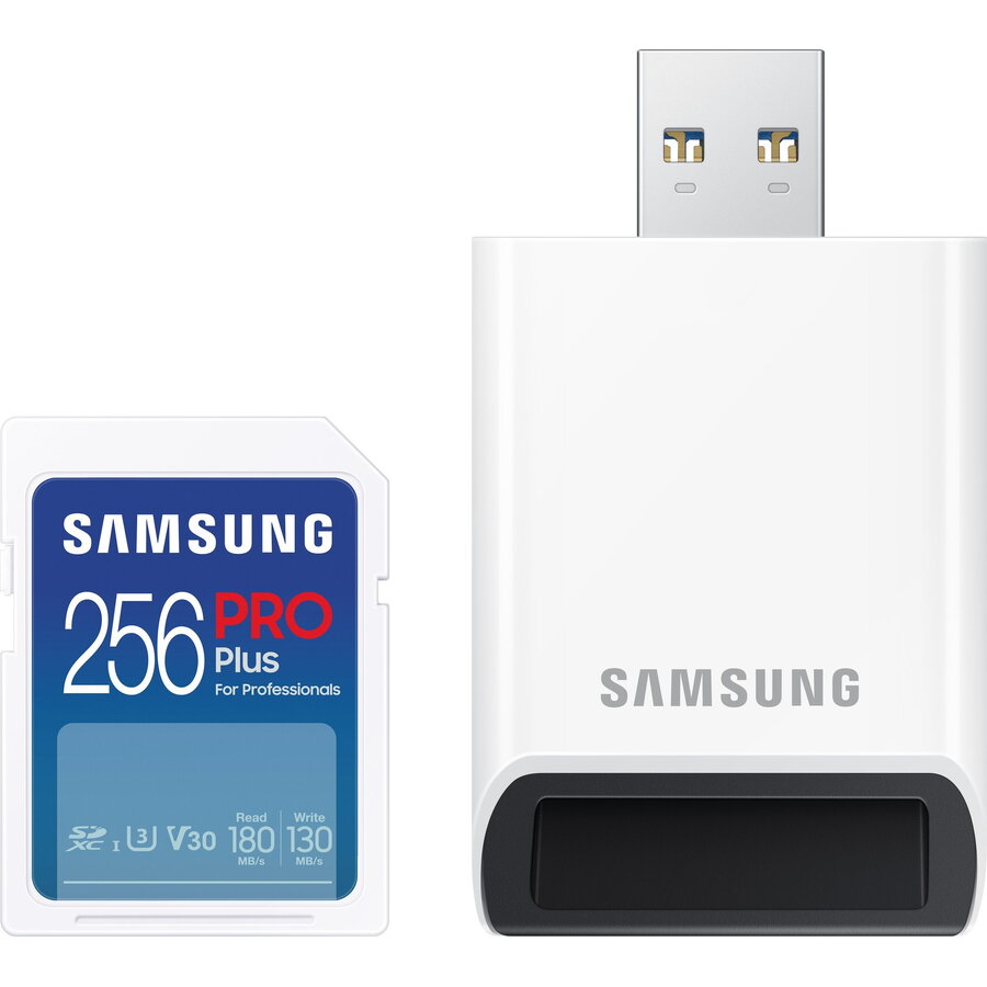 Card de memorie Samsung PRO Plus SDXC, 256GB