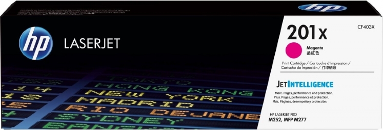 Toner HP 201X, Magenta