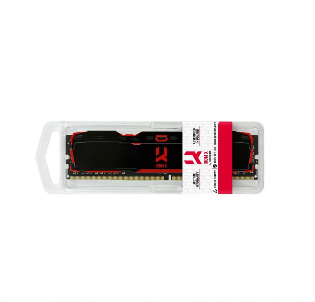 Memorie RAM, GoodRam, DDR4, 16GB, 3200MHz, CL16, DIMM, IRDM X Series