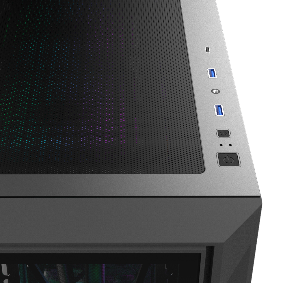 Carcasa Raijintek Ponos Ultra TG4, ATX, Fara sursa, Middle Tower Alb 3 Carcasa Raijintek Ponos Ultra TG4, ATX, Fara sursa, Middle Tower Alb - imagine 3