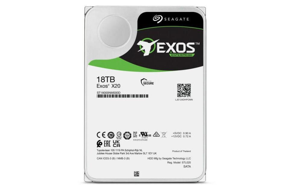 HDD Seagate Exos X201 18TB, 7200RPM, 256MB, SATA3