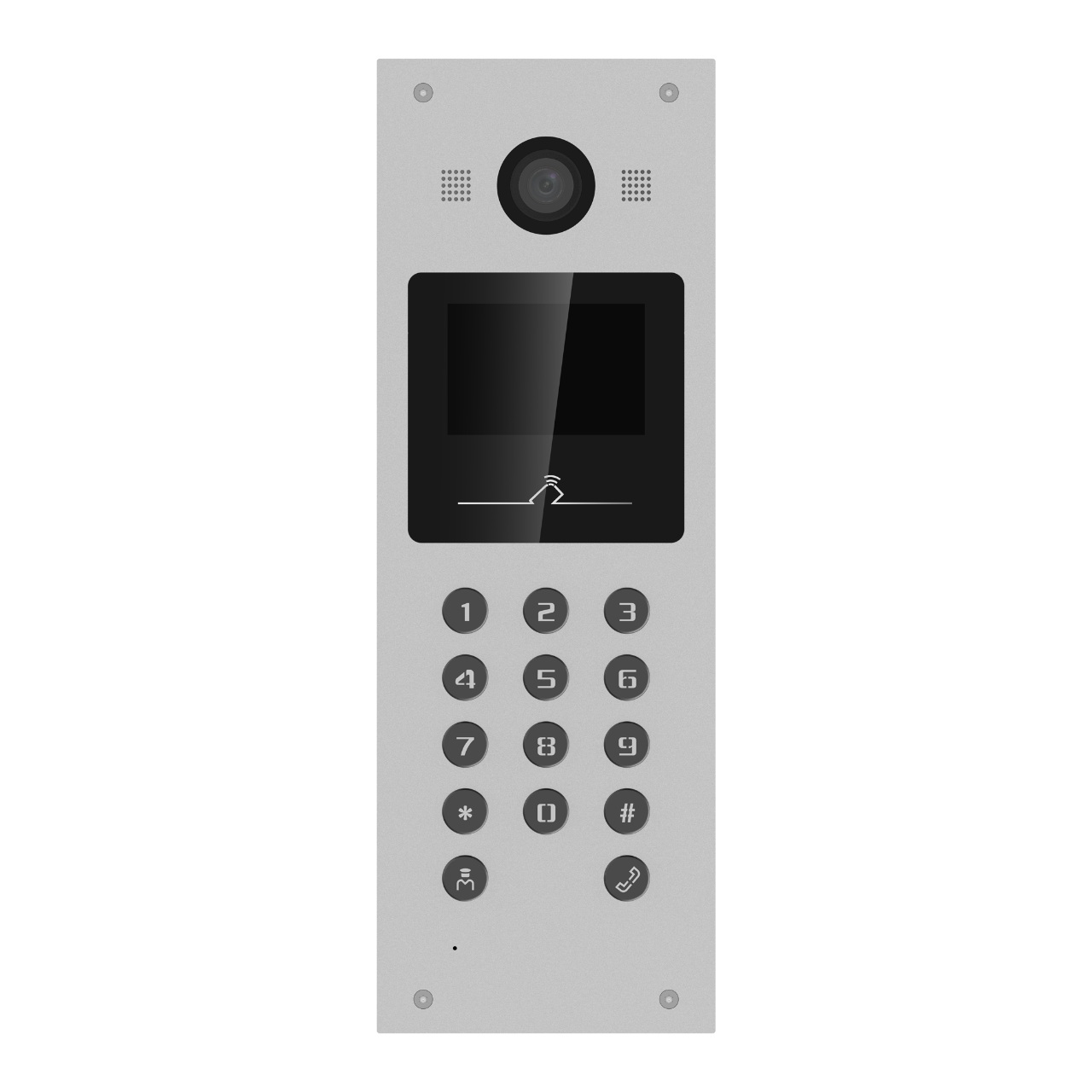 Panou exterior videointerfon TCP/IP pentru blocuri si spatii birouri, control acces card, afisaj LCD, Hikvision DS-KD3003-E6 2 Panou exterior videointerfon TCP/IP pentru blocuri si spatii birouri, control acces card, afisaj LCD, Hikvision DS-KD3003-E6 - imagine 2