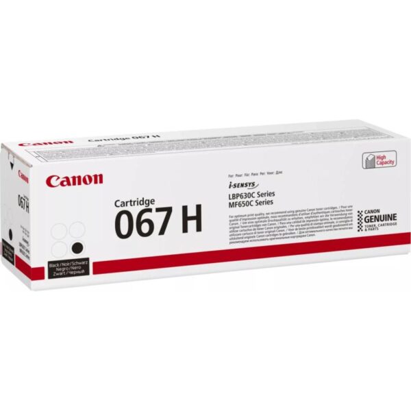 Toner imprimanta CRG-067H, Canon, 3130 pagini, Negru