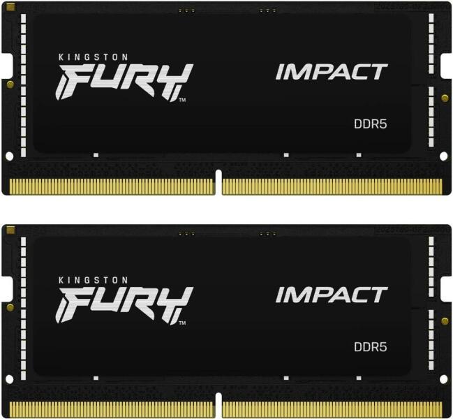 Memorie Laptop Kingston FURY Impact, 32GB (2x16GB) DDR5, 5600MT/s, CL40