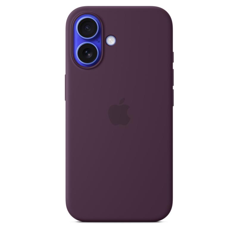 Husa de protectie Apple Silicone Case with MagSafe pentru iPhone 16- Plum