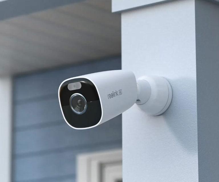 Camera de supraveghere wireless Reolink B360 4K 8MP pentru exterior, Full Color, Wi-Fi 2,4/5GHz, persoane/vehicule/animale de companie, microfon si difuzor, Certificare IP66 rezistent la intemperii, Usor de setat, panoul solar Reolink