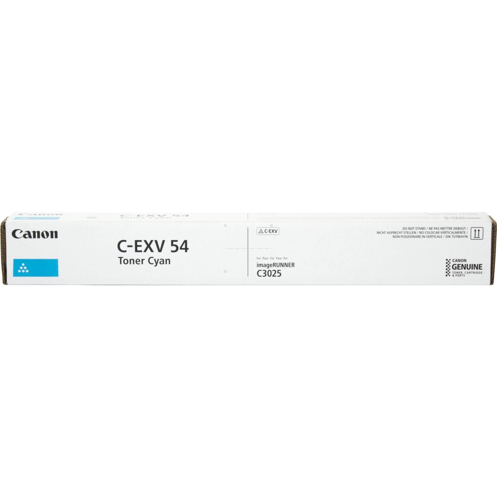 Toner Canon EXV54C pentru imageRUNNER C3025/3025i, Cyan