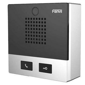 Interfon Fanvil i10SD, IP54, PoE, HD Audio, difuzor incorporat, 2 butoane, Negru