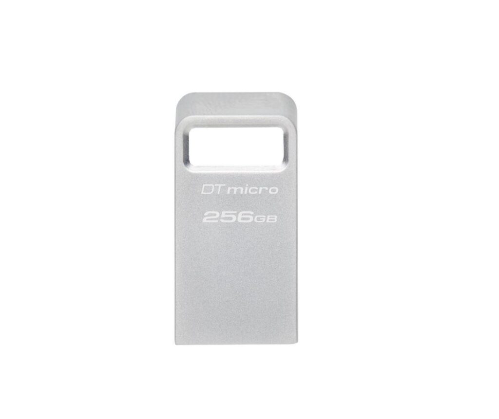 Memorie USB Kingston 256GB DataTraveler Micro 200MB/s Metal USB 3.2 Gen 1