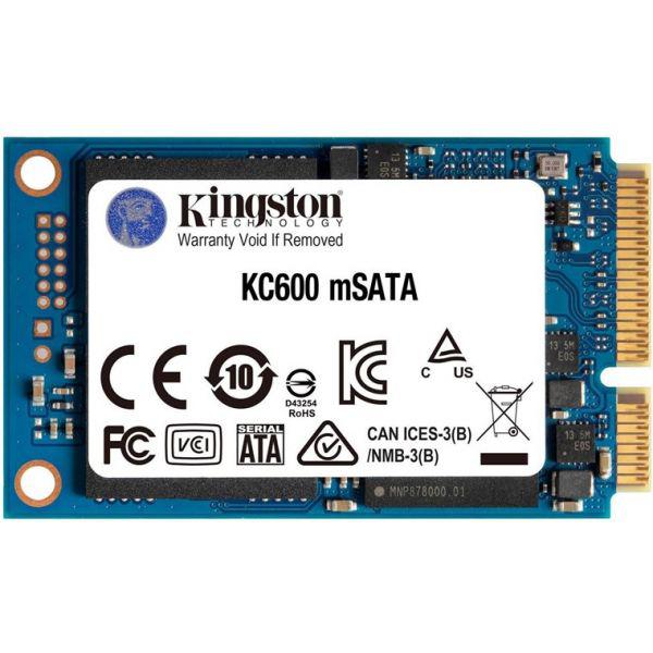 Solid State Drive (SSD) Kingston KC600 512GB, SATA III, mSATA
