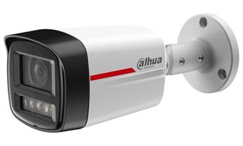 Camera supraveghere IP Dahua WizSense IPC-HFW2249TL-S-LED-0280B-PRO, 2MP, 2.8mm, WizColor, LED alb 50m, slot card microSD, microfon, PoE, IP67