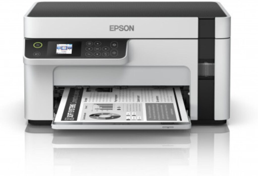 Multifunctional inkjet monocrom CISS Epson EcoTank M2120, Wireless, A4