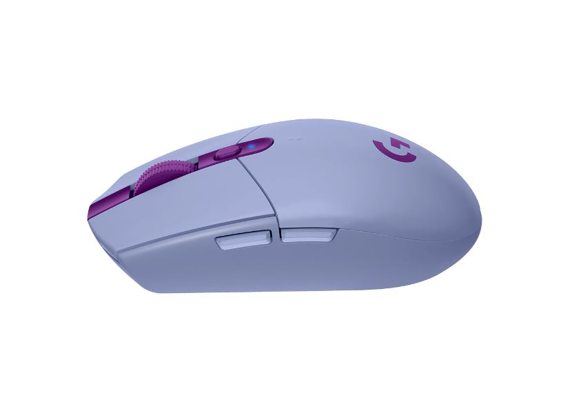 Mouse gaming wireless Logitech G305 LightSpeed Hero 12K DPI, Lilac 3 Mouse gaming wireless Logitech G305 LightSpeed Hero 12K DPI, Lilac - imagine 3