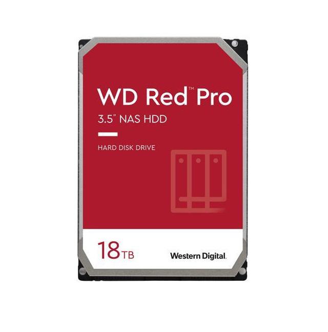 HDD WD Red Pro 18TB, 7200RPM, 512MB cache, SATA-III