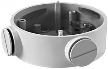 Suport Hikvision Junction Box DS-1260ZJ, aliaj aluminiu, diametru: 80.5mm
