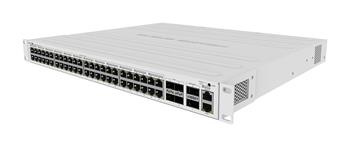 Switch MIKROTIK CRS354-48P-4S+2Q+RM L5 48x 1GbE ports PoE 4x 10GbE SFP+ 2x 40Gbps QSFP+ 1U Rack mount