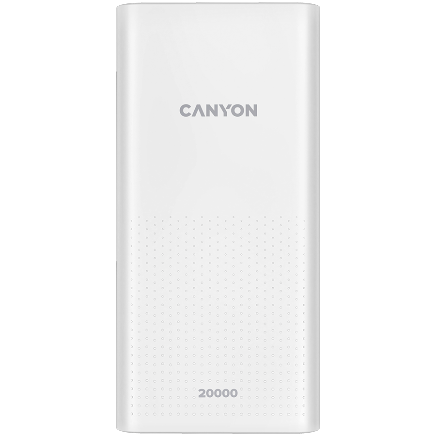 Powerbank, Canyon, 20000 mAh, Alb
