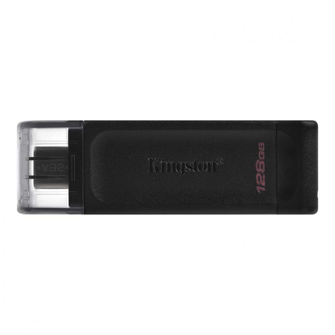 Memorie USB Kingston DataTraveler 70, 128GB, USB-C 3.2 1 Memorie USB Kingston DataTraveler 70, 128GB, USB-C 3.2