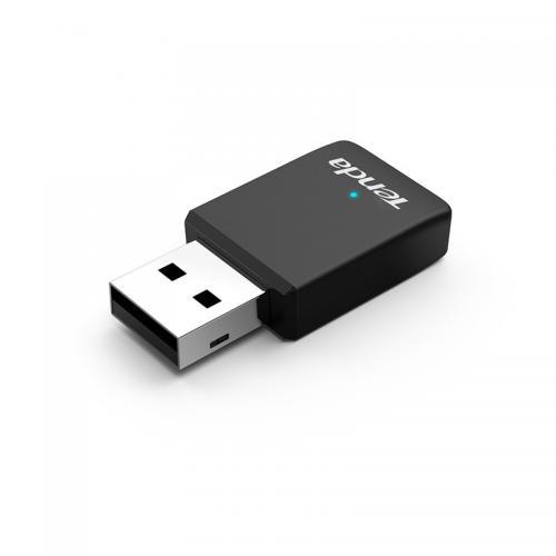 Miniadaptor USB Wi-Fi 5 Dual-Band AC650, USB 2.0