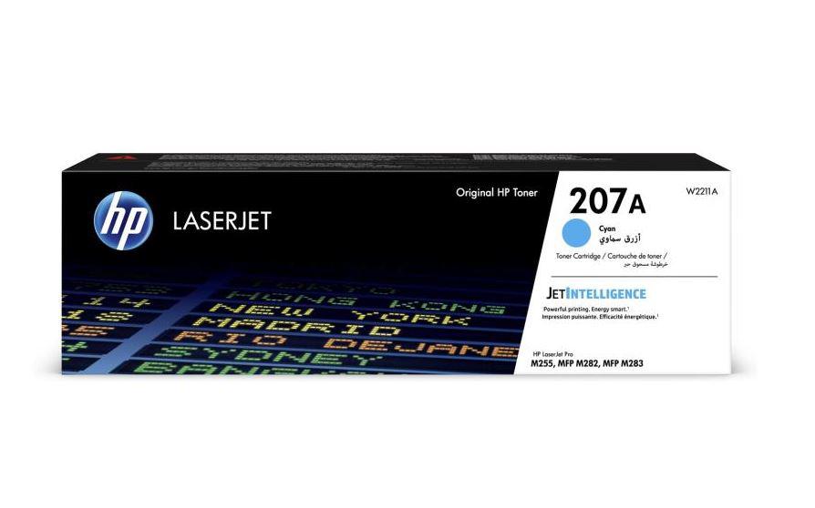 Toner HP 207A pentru HP CLJ M255dw, M282nw, M283fdn/fdw, Cyan
