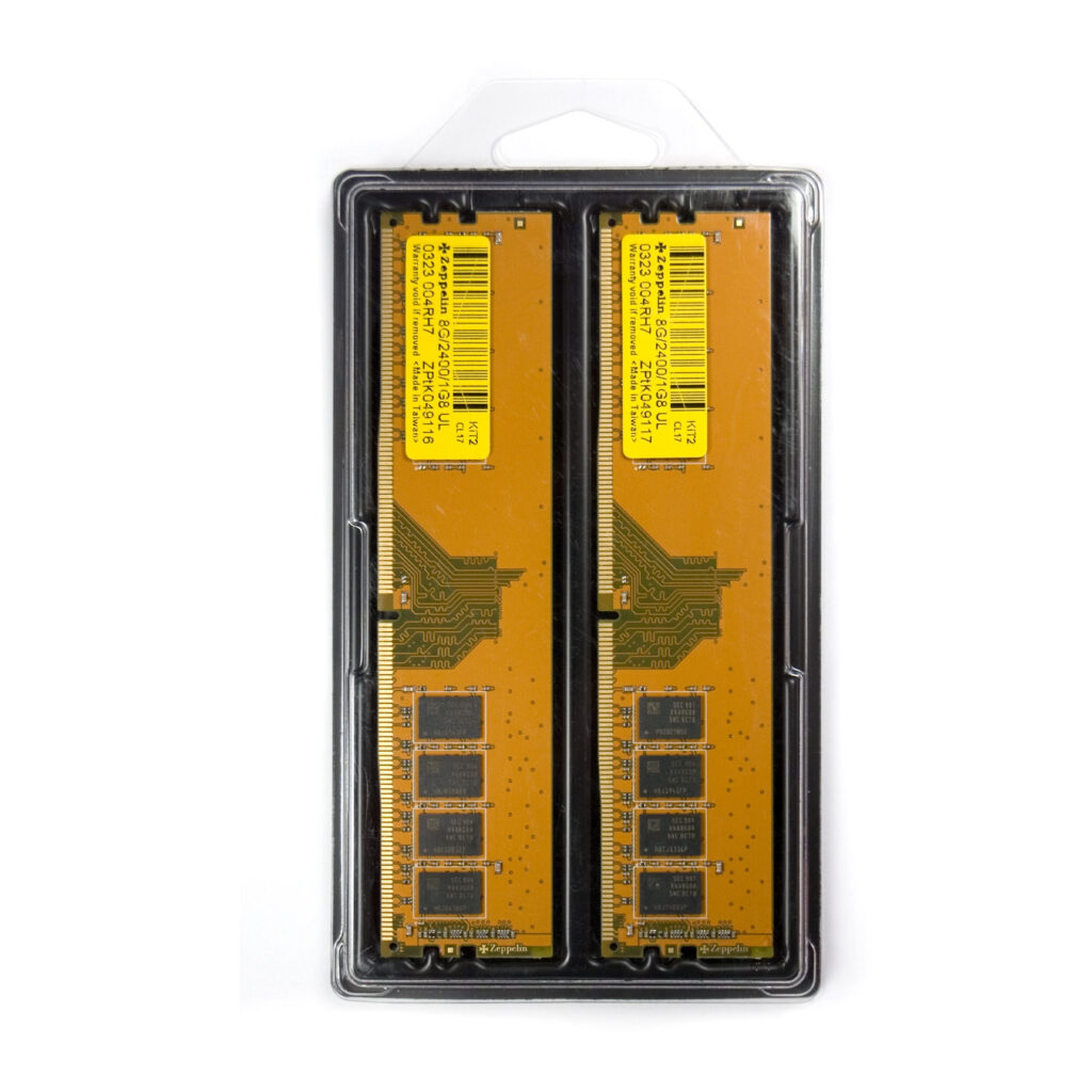 Memorie Zeppelin 16GB (2x8GB) DIMM, DDR4, 2400MHz