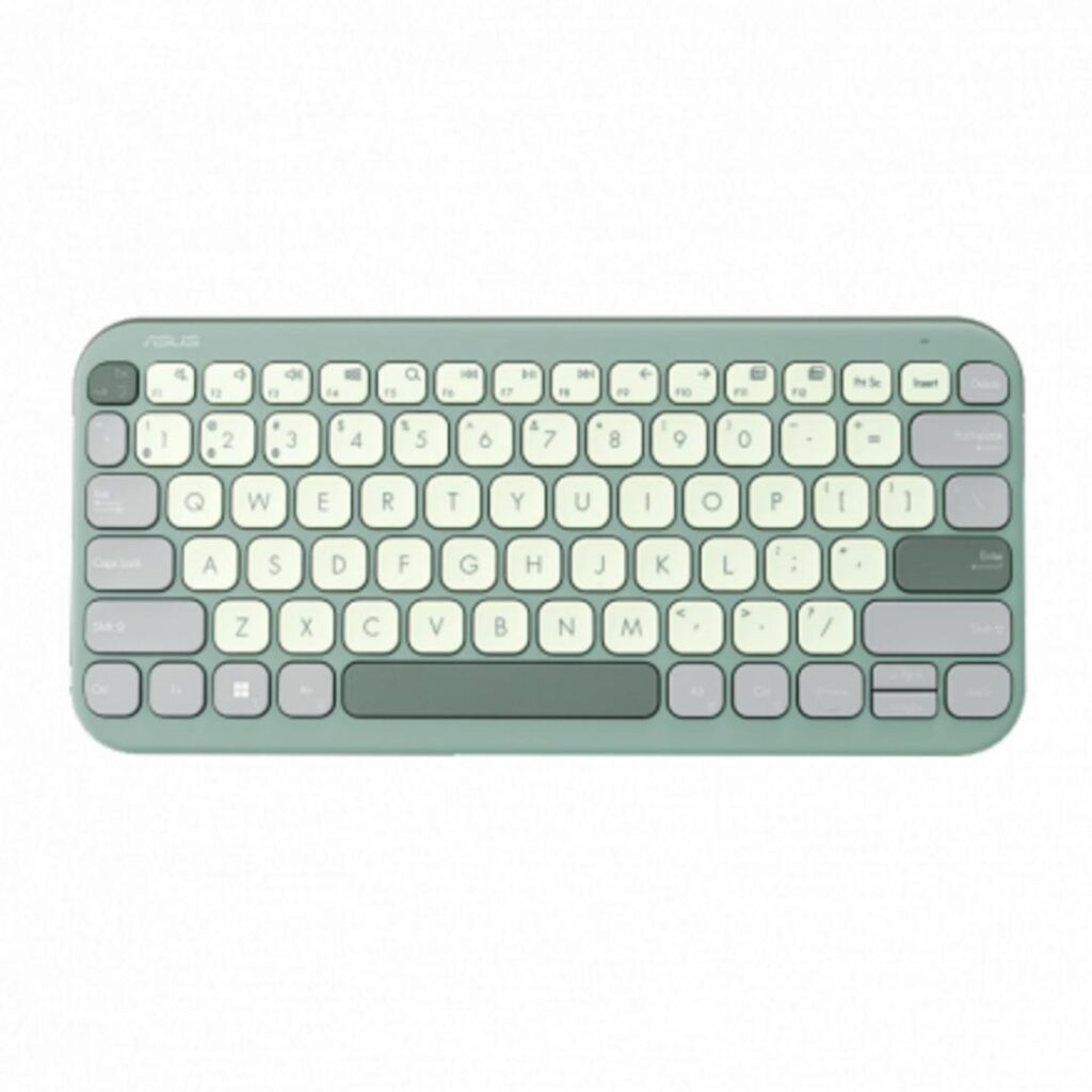 Tastatura wireless ASUS KW100, Green Tea Latte