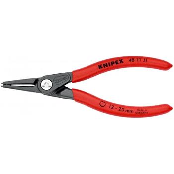 Cleste de Precizie Heavy Duty pentru Inele de Siguranta Interioare, L 140 Mm, D Inel Interior 12 – 25 O Mm, O 1.3 Mm
