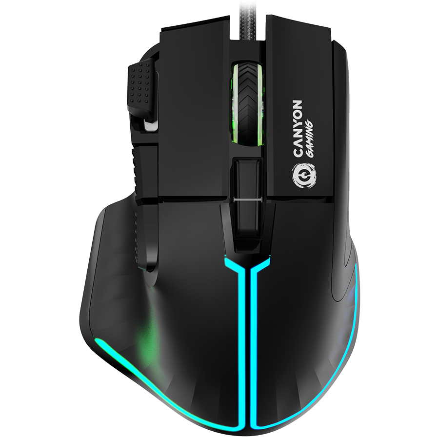 Mouse Gaming Canyon GM-636 Fortnax RGB Black